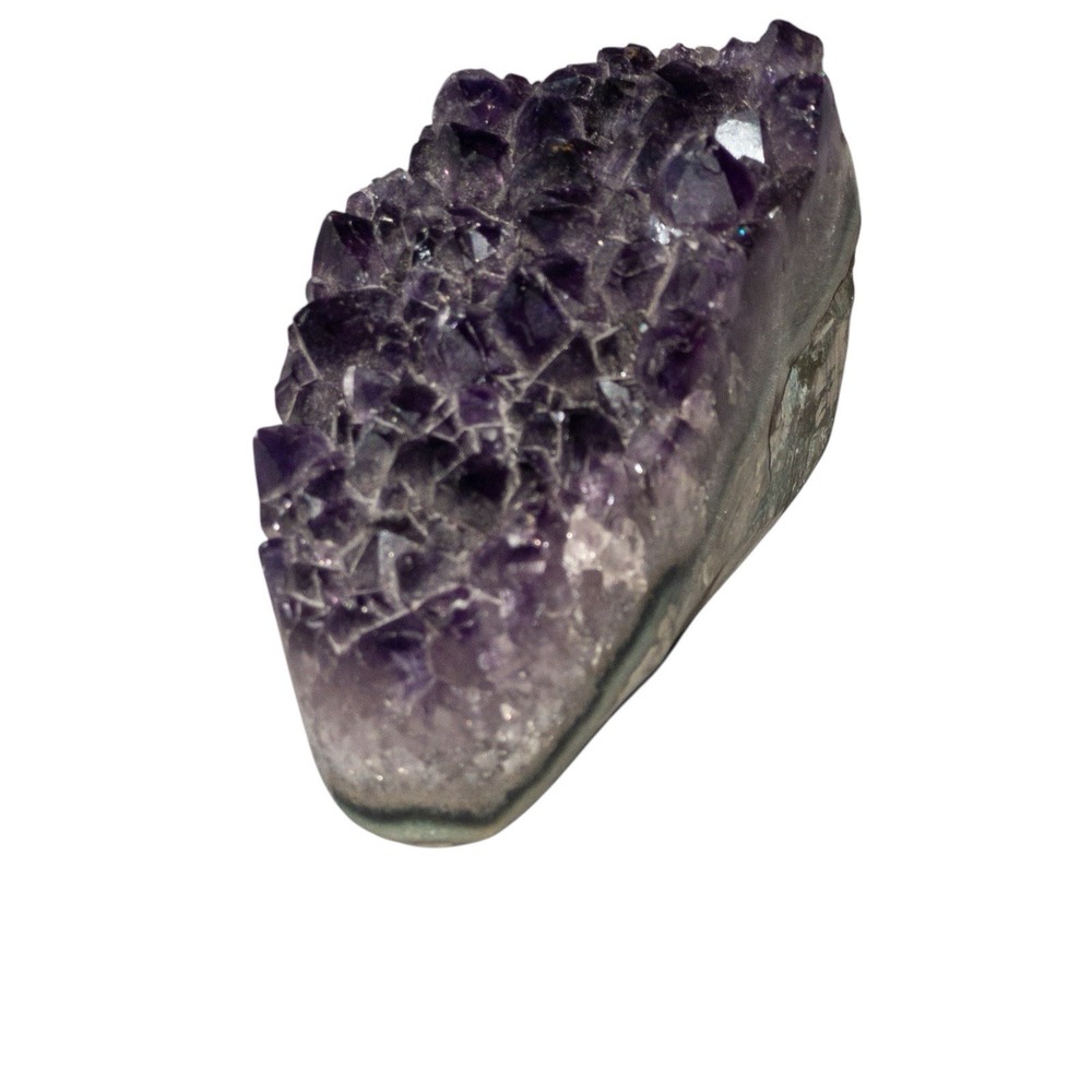Amethyst Crystal Geode 1lb 5oz Lapidary Rock Hounding Jewelry Making - Picture 7 of 16